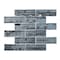 Andova Tiles ANDOVA TILES Pacifico 2" x 6" Glass Brick Joint Mosaic Wall Tile ANDPAC508 - alternate 1